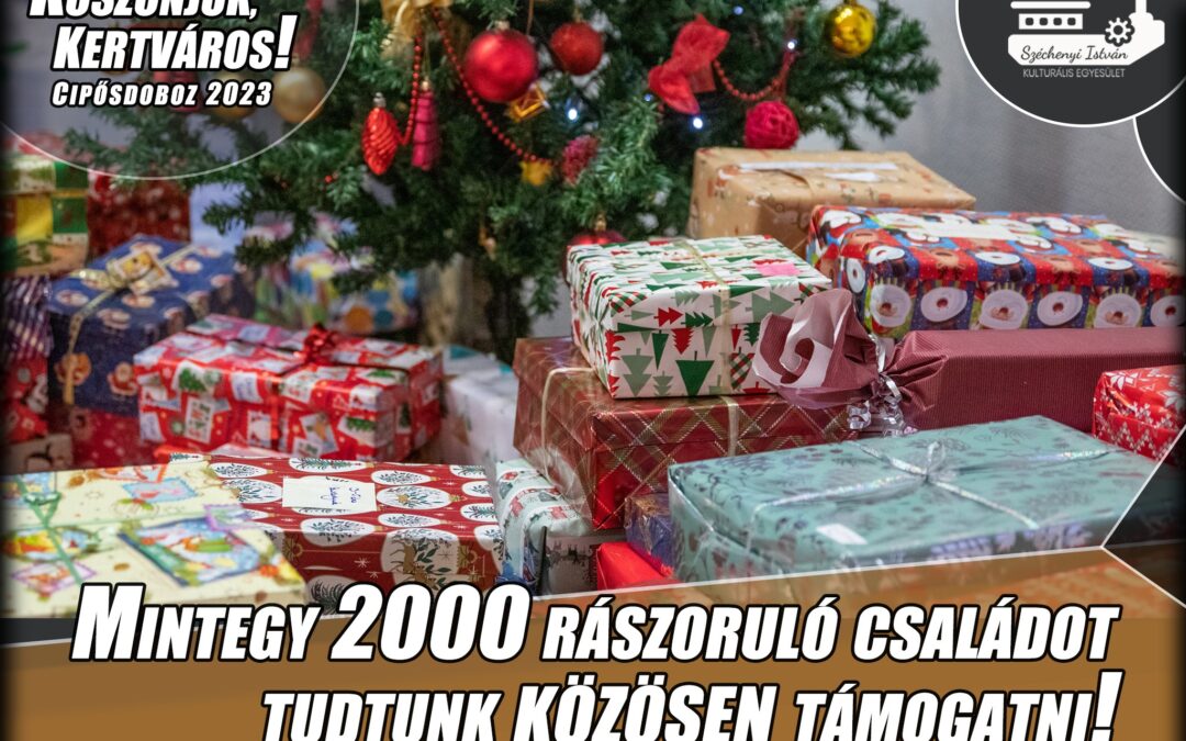 Ahogy már évek óta, 2023-ban is egyik fő célkitűzésünk volt, hogy rászorult családokon tudjunk segíteni.